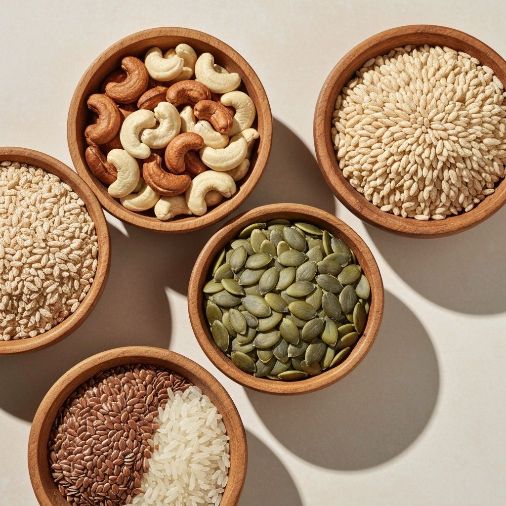 Mineralstoffreiche Lebensmittel